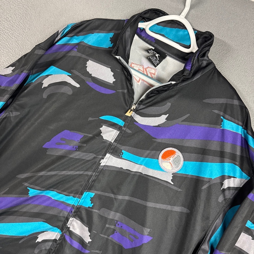 Nike Air Jordan Track Jacket Mens XXL 2XL Aqua Retro 8 Full Zip Jumpman Vintage